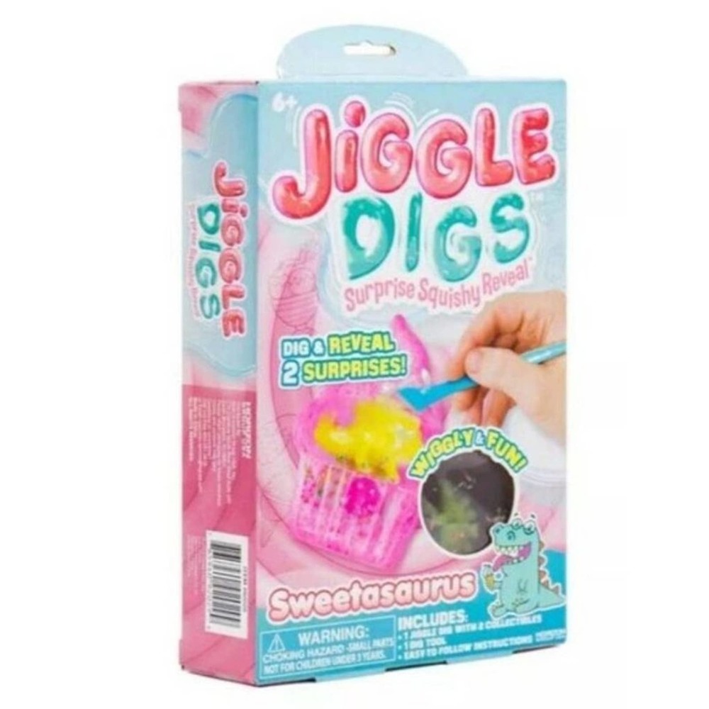 NEW Lot of 5 Jiggle Digs-Surprise Reveal SWEETASAURUS